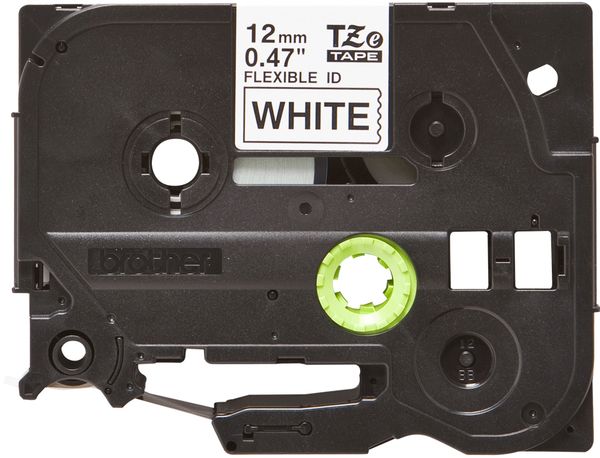 Schriftbandkassette Brother 12mm weiß/schwarz TZEFX231 - Bild 4