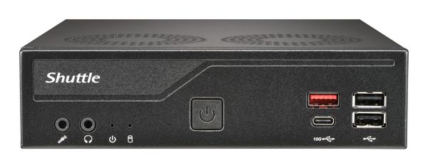 Shuttle Barebone slim DH810 Intel/SO-DDR5/black