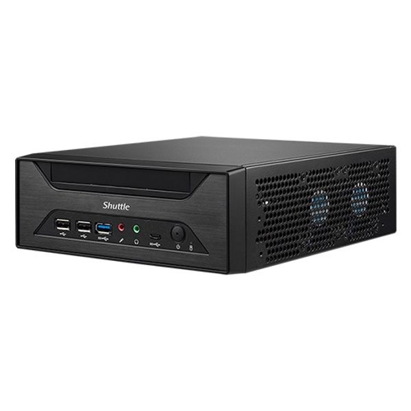 Shuttle Barebone slim XH610 SO-DDR4 black - Bild 3