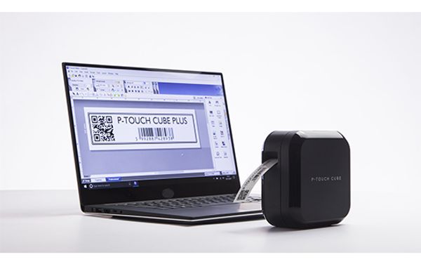 Brother PT-P710BT - P-touch CUBE Plus - imprimante d’étiquettes rechargeable Bluetooth - Bild 9