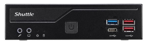 Shuttle Barebone slim DH770 Intel/SO-DDR5/black - Bild 2