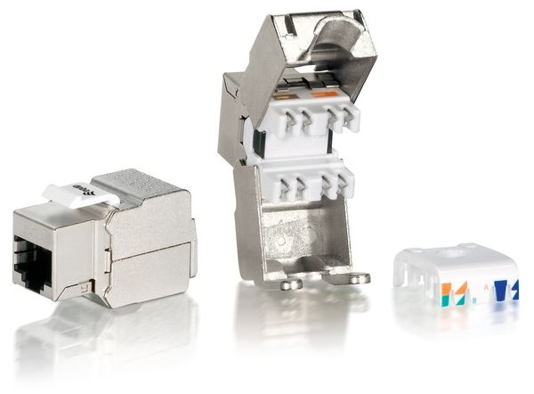 Equip Keystone Jack geschirmt Cat6 Premium wzf.8Stk si Polybeutel