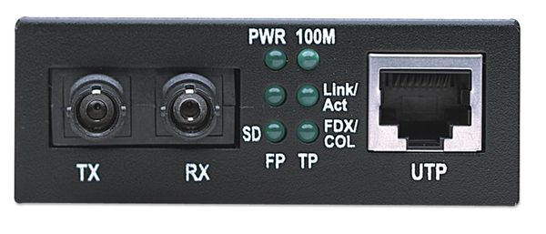 INTELLINET Medienkonverter Fast Ethernet Multimode 2km sw - Bild 3