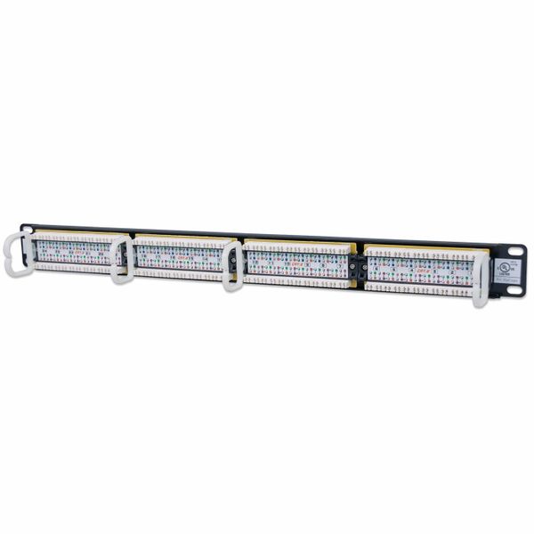 INTELLINET Patchpanel 1HE 24-Port Cat6 UTP sw - Bild 3