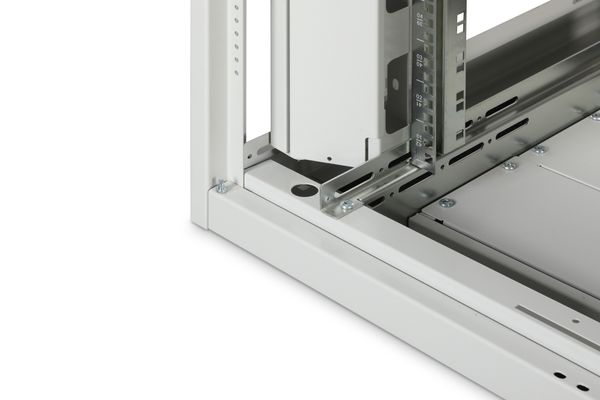 DIGITUS 42HE Netzwerkschrank Unique, 2053x800x800mm, grau - Bild 5