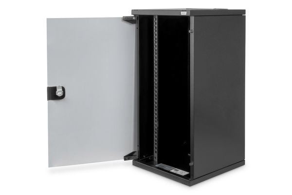 DIGITUS Wandgehäuse 254 mm (10") - 312x300 mm (BxT) 12U sw - Bild 4