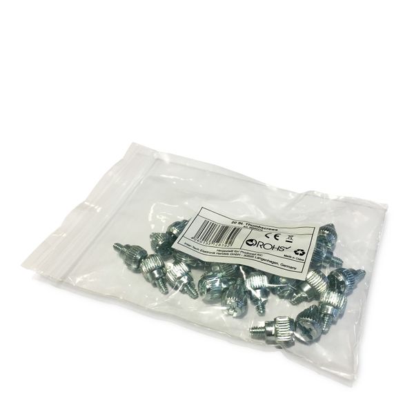 Inter-Tech Gehäusezubehör Thumbscrews/Rändelschrauben 20