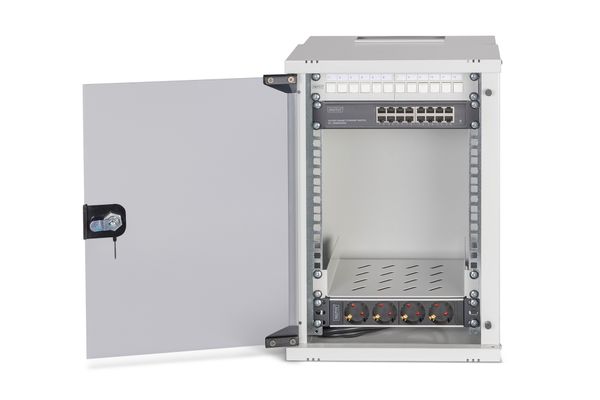 DIGITUS Netzwerk-Set 254 mm (10") - 9HE, 315x300 mm (BxT)we - Bild 4