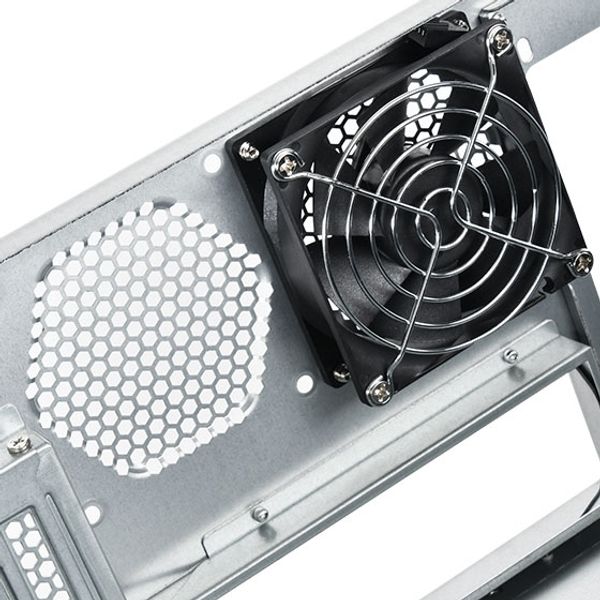 Silverstone RM400 Rack Noir, Gris - Bild 11