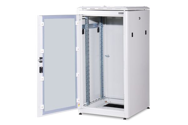 DIGITUS Netzwerkschrank Unique 22HE 1164x600x600mm grau (Speditionsversand) - Bild 4