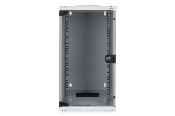 DIGITUS Wandgehäuse 254 mm (10") - 312x300 mm (BxT) 12U grau - Bild 3