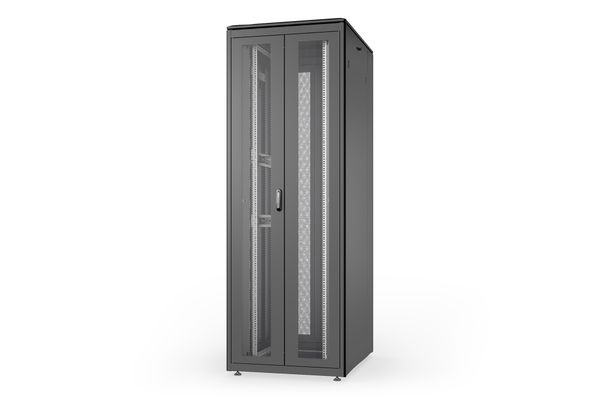 DIGITUS 47U Netzwerkschrank, Unique, 2244x800x1000mm sw