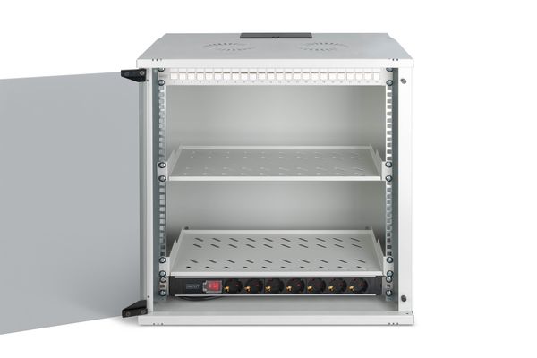 DIGITUS Netzwerk-Set 483 mm (19") - 12HE, 540x400 mm (BxT)we - Bild 5