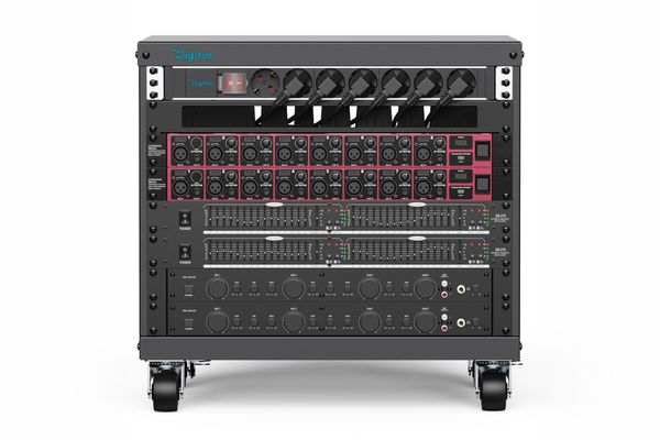 DIGITUS Universal 19-Zoll Equipment Rack mit Rollen, 8HE - Bild 2