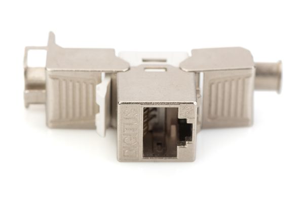 Digitus CAT 6A Keystone module, shielded, tool-free mounting connection - Bild 4