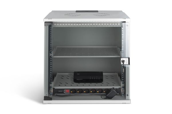 DIGITUS Netzwerk-Set 483 mm (19") - 12HE, 540x400 mm (BxT)we - Bild 2