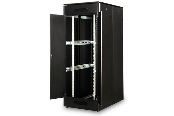 DIGITUS Netzwerkschrank Unique 47HE 2244x800x1200mm schwarz - Bild 4
