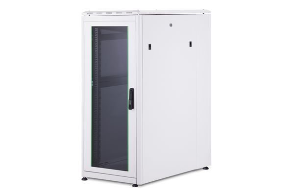 DIGITUS Netzwerkschrank Unique 26HE 1342x600x1000mm grau (Speditionsversand)