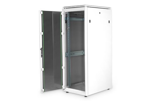 DIGITUS Netzwerkschrank Unique 32HE 1609x600x800mm grau (Speditionsversand) - Bild 3