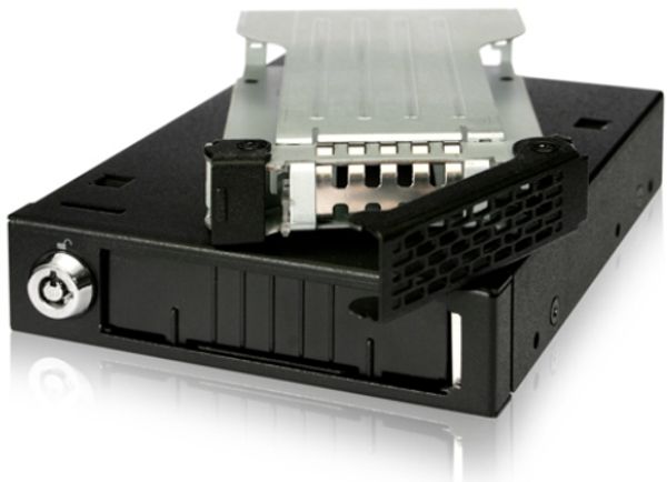 We-Ra. IcyDock 6,3cm SATAI-II/SAS in 1x3,5" MB991IK-B sw