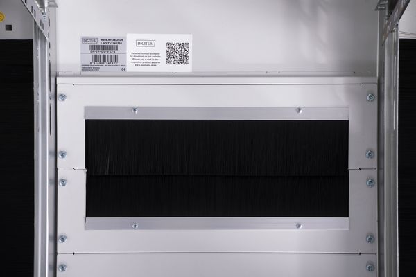 DIGITUS Netzwerkschrank Unique 42HE 2053x800x1200mm grau (Speditionsversand) - Bild 9