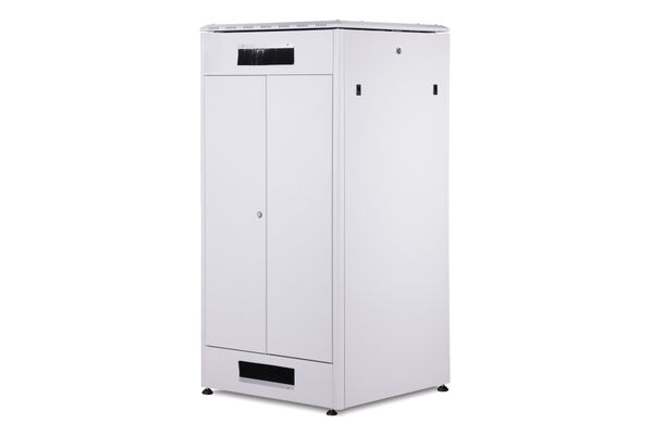 DIGITUS Netzwerkschrank Unique 32HE 1609x800x800mm grau (Speditionsversand) - Bild 2