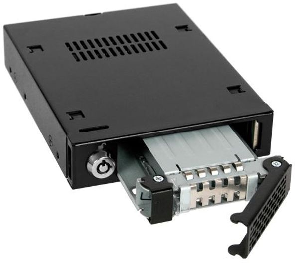 We-Ra. IcyDock 6,3cm SATAI-III HDD&SSD in 1x3,5" 7-15mm sw