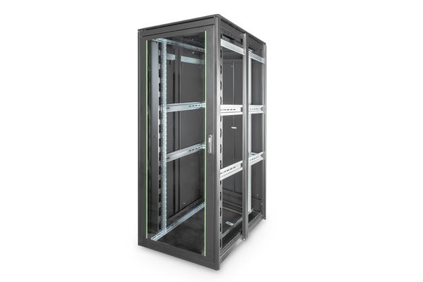 DIGITUS Netzwerkschrank Unique 42HE 2053x800x1200mm schwarz (Speditionsversand) - Bild 4