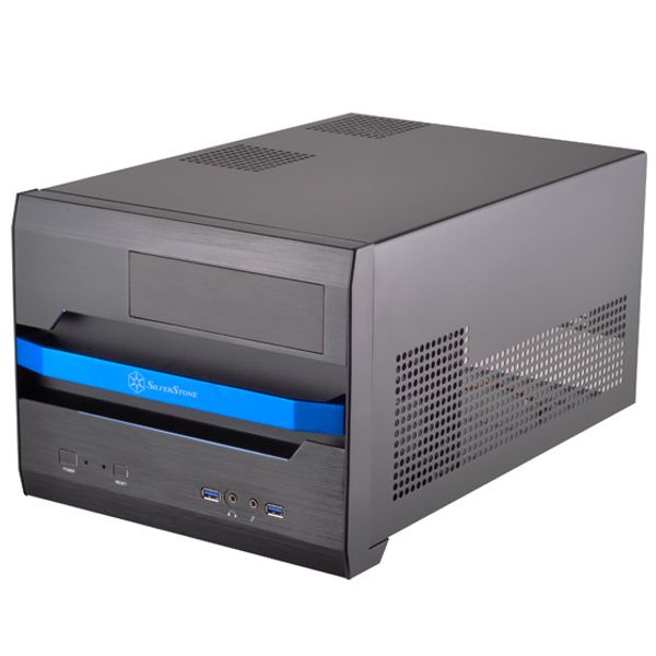 Silverstone Geh SST-SG12B Cube mATX USB3 schwarz retail