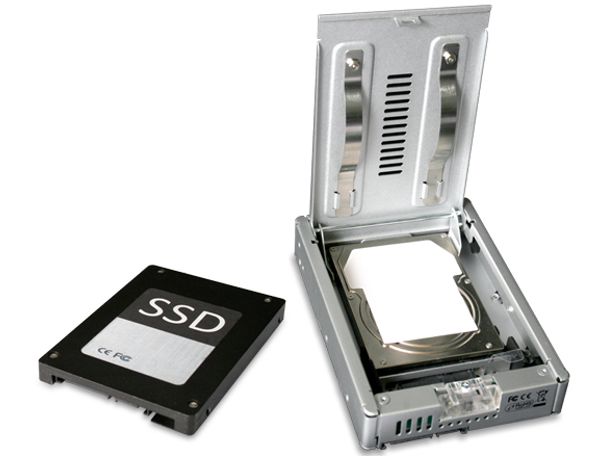 Adapter IcyDock 2,5"->3,5" SATAI-III SSD&HDD 7-15mm metal