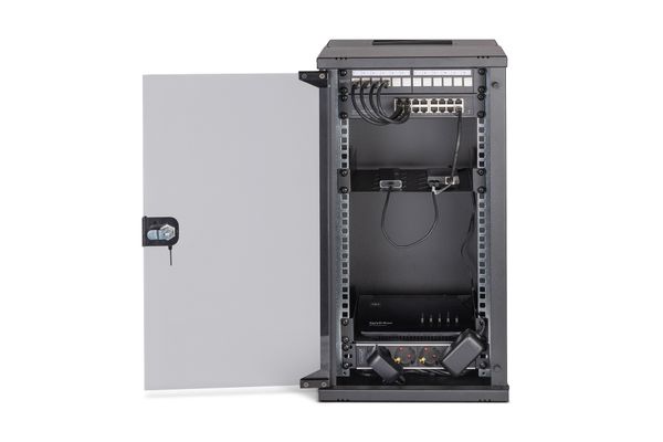 DIGITUS Netzwerk-Set 254 mm (10") - 12HE, 315x300 mm (BxT)sw - Bild 2