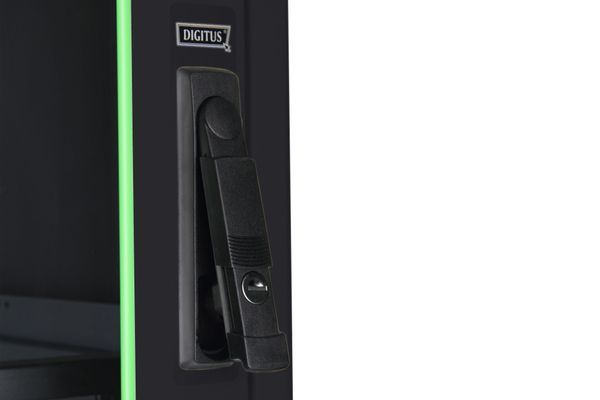 DIGITUS Netzwerkschrank Dynamic 42HE 2040x600x600mm schwarz (Speditionsversand) - Bild 5