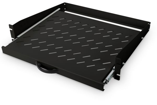 Digitus Étagère amovible pour montage fixe sur les rails profilés avant de 483 mm (19 po) - Bild 3