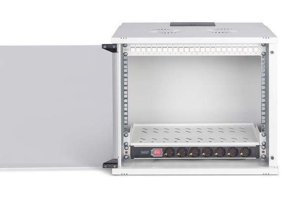 DIGITUS Netzwerk-Set 483 mm (19") - 9HE, 540x400 mm (BxT) we - Bild 4