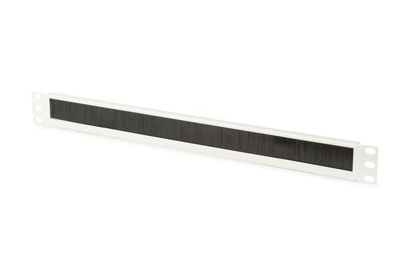 DIGITUS Kabelbürstenleiste 1HE Öffnung 24x423mm grau