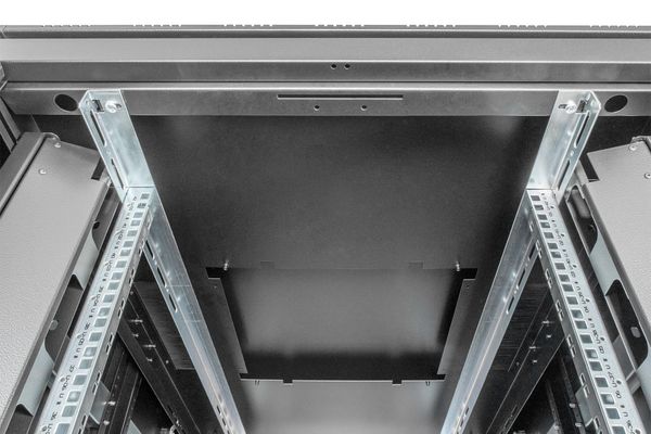 DIGITUS Netzwerkschrank Unique 42HE 2053x800x1200mm schwarz (Speditionsversand) - Bild 7