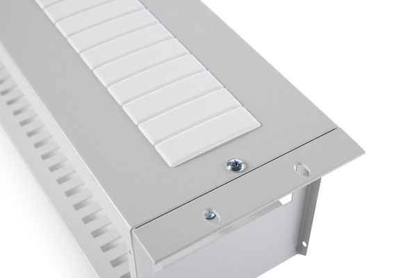 DIGITUS Hutschienenträger 3HE 19" (483mm) + Hutschiene grau - Bild 5