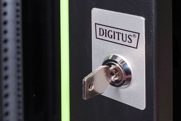 DIGITUS Wandgehäuse Unique 20HE 998x600x450mm schwarz (Speditionsversand) - Bild 7