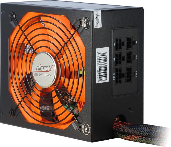 Inter-Tech Netzteil 700W CobaNitrox Nobility CN-700 NS Silbe - Bild 3