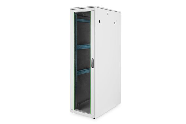 DIGITUS Netzwerkschrank Unique 42HE 2053x600x1000mm grau (Speditionsversand)