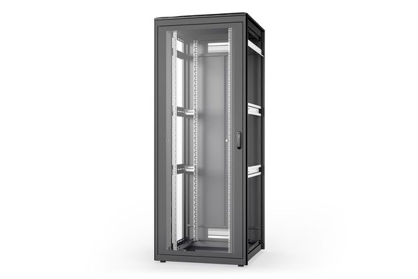 DIGITUS 42HE Netzwerkschrank Unique, 2053x800x800mm sw