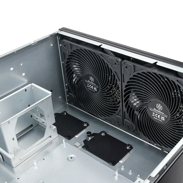 Silverstone Geh SST-RM51 5HE mATX USB3 schwarz - Bild 14