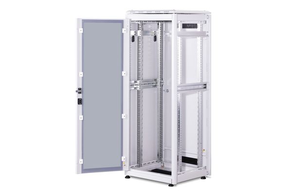 DIGITUS Netzwerkschrank Unique 32HE 1609x600x600mm grau (Speditionsversand) - Bild 4
