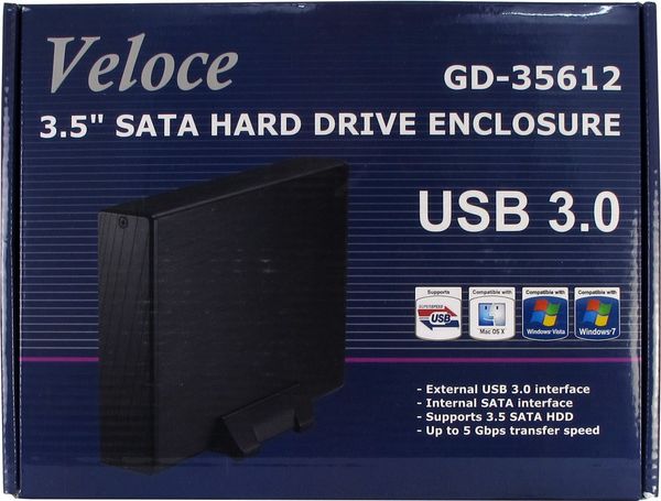 Inter-Tech Geh 8.9cm (3,5") Veloce GD-35612 USB 3.0 - Bild 6