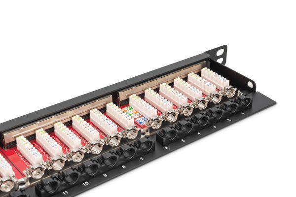 Digitus CAT 6A, Class EA High Density Patch Panel, shielded - Bild 5