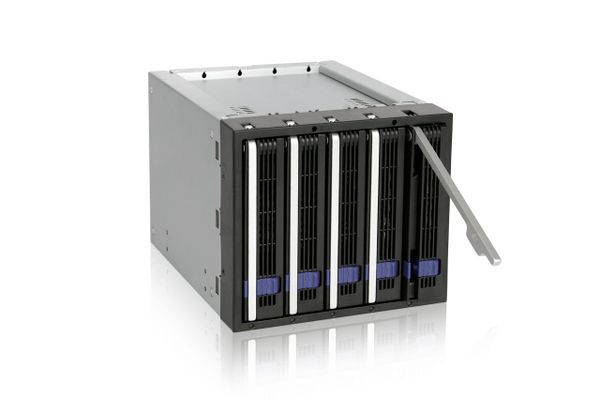 Backplane IcyDock 5x8,9cm SATAI-III in 3x5,25" MB155SP-B sw - Bild 6