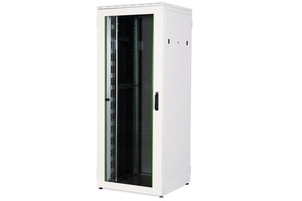 DIGITUS Netzwerkschrank varioFLEX 42HE 2031x800x800mm grau (Speditionsversand)