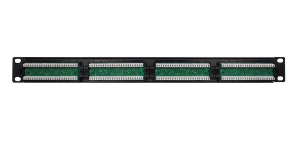 Inter-Tech 19" Patchpanel Cat.5e UTP 24 Port AMP - Bild 5