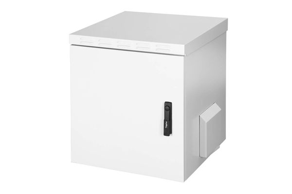 DIGITUS Wandgehäuse Outdoor 12HE 713x600x600mm grau IP55