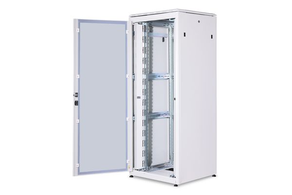 DIGITUS Netzwerkschrank Unique 42HE 2053x800x800mm grau (Speditionsversand) - Bild 2
